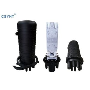 China 12 Trays Aerial Hanger 288fibers Joint Splice Closure IP68 on sale