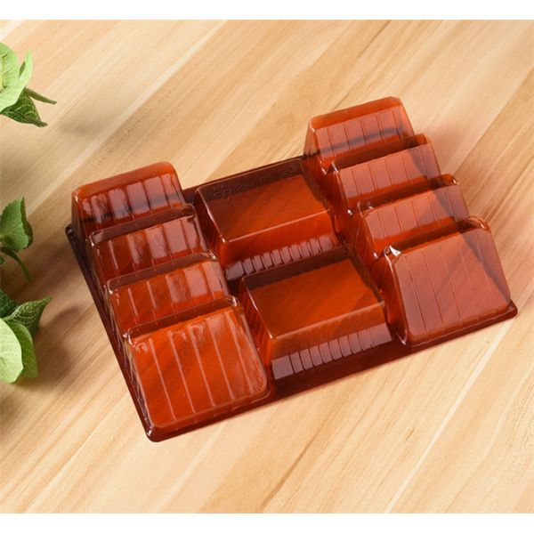 Buy Reusable Clear Plastic Trays Food Packaging Environmental Friendly at wholesale prices