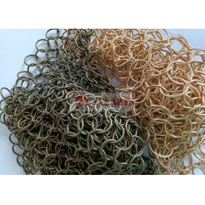 Welded Or Non Welded Stainless Steel Round Ring Mesh For Decoration And Security