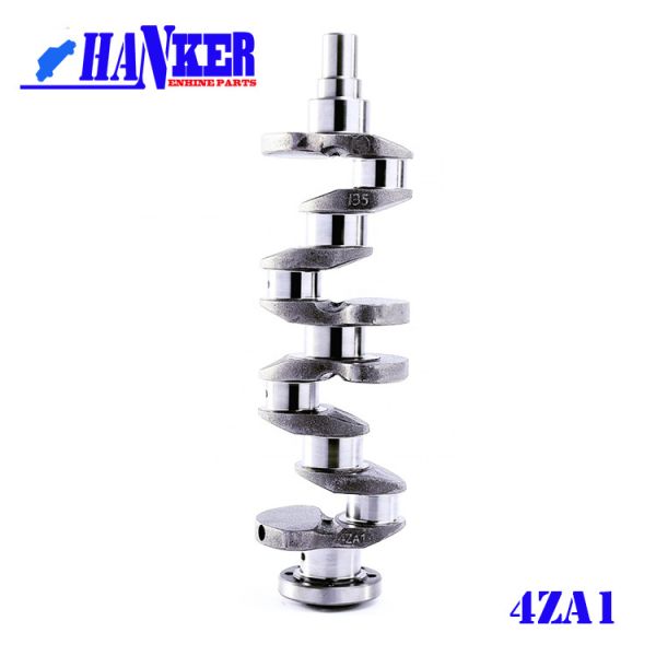 Buy Isuzu 4ZA1 Diesel Engine Crankshaft / Casting Crankshaft With Stock at wholesale prices