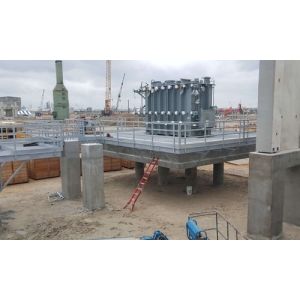 High Load Capacity Fabricated Steel Structure for Durable Use