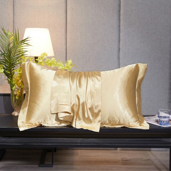 Buy All Season 19mm Eco Satin Pillowcase For Acne BSCI Approval at wholesale prices