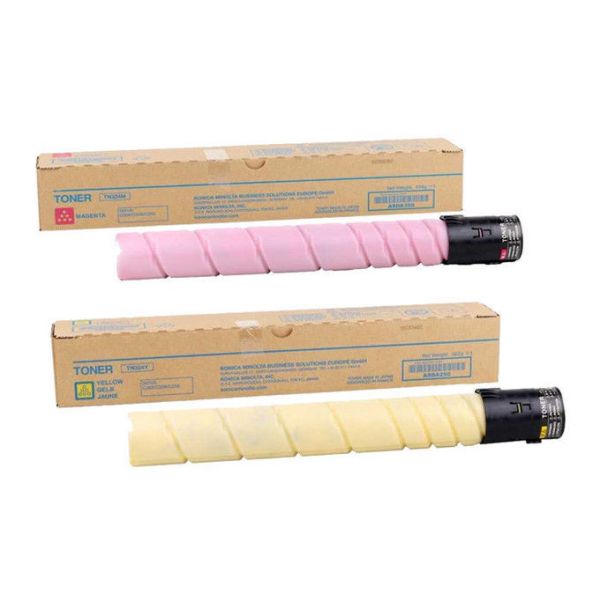 TN324 CMYK Konica Minolta Toner Compatible For Genuine Bizhub C308
