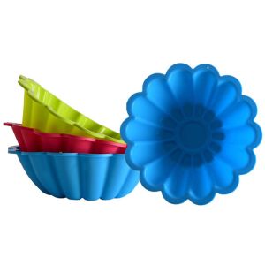 116g Flower Shape Silicone Baking Pan