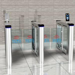 Face Recognition Access Control Turnstile Gate Swing Barrier Speed Gate