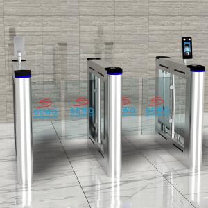 China Face Recognition Access Control Turnstile Gate Swing Barrier Speed Gate Turnstile on sale