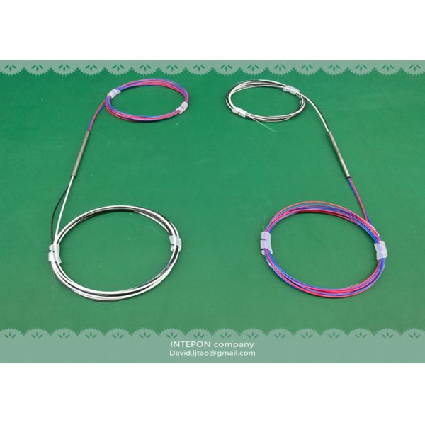 Fiber coupler, 1550nm&1310nm, 2x2 port, dual window, 10:90 coupling ratio, 900um loose tube.