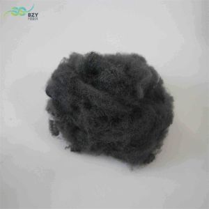 Gray Regenerated Polyester Fiber 8.89D A Grade Polyester Staple Fiber