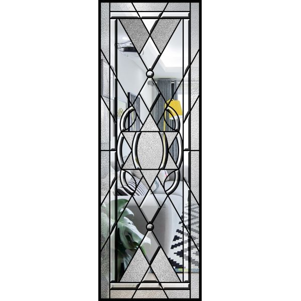 Buy Decorative Translucent G Rolled Patterned Glass Sheets Interior Design Hinder Vision at wholesale prices