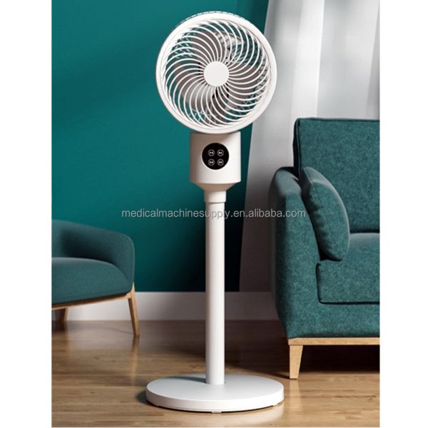 Air Circulation Fan Fashion Cooling Fan with Adjustable Height and Remote Control