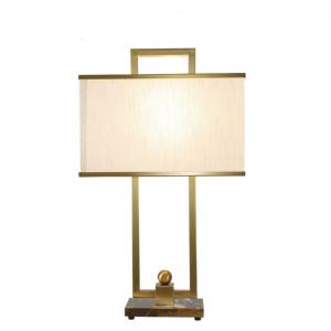 Quality Fabric & Crystal Table Lamp for sale
