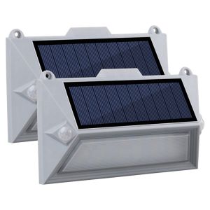 3.7V 1200mAh LED Solar Sensor Wall Light
