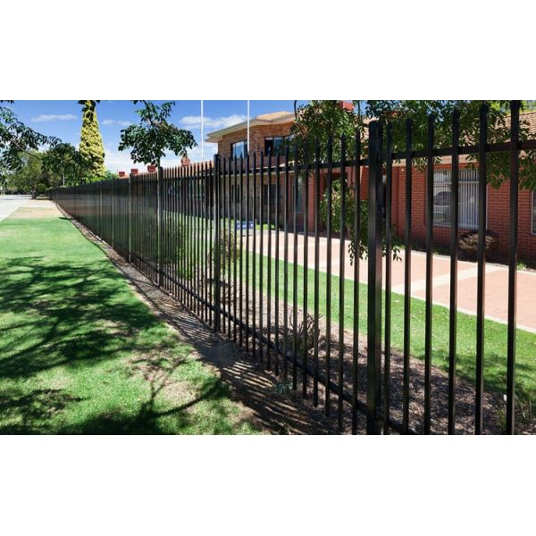 Australia Standard Powder Coated Commercial Garrison Security Oz Wide Fence
