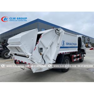 Shacman X9 8000liters 8-10cbm compression garbage truck