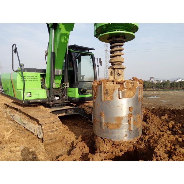 Max. torque 50kN.m Hydraulic Piling Rig TYSIM KR50A Foundation Drilling Rigs Max
