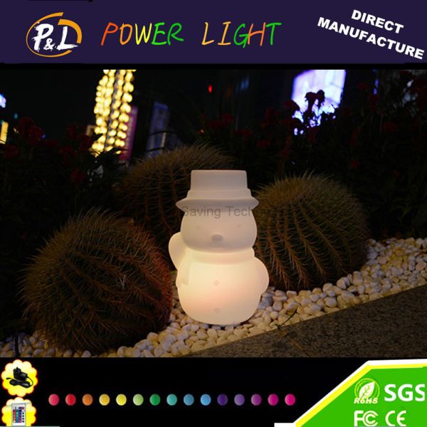 Buy Christmas party home decoration LED light snowman at wholesale prices