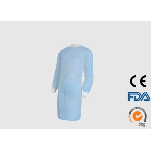 Buy Disposable Lab Protective Clothing , Fluid Resistant Disposable Protective Wear at wholesale prices