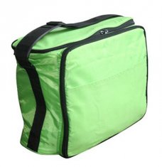 Green Chess Printing Insulated Cooler Lunch Bag Lunch Handbag