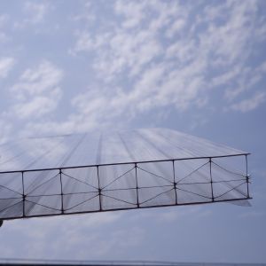 Manufacturer Wholesale Transparent X Triple Pc Hollow Sheet Polycarbonate Sheet