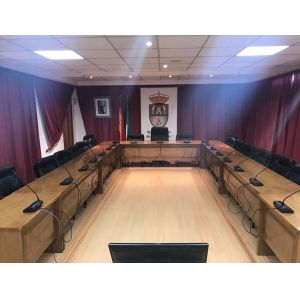 Quality Boardroom Desktop Conference Microphone Voting and Translation Equipment Delgate Unit for sale