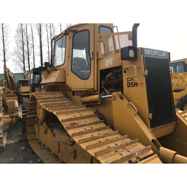 Original Japan Used CAT D5H Bulldozer With Cheap Price/6 Way Blade Used Caterpillar Bulldozer For Sale