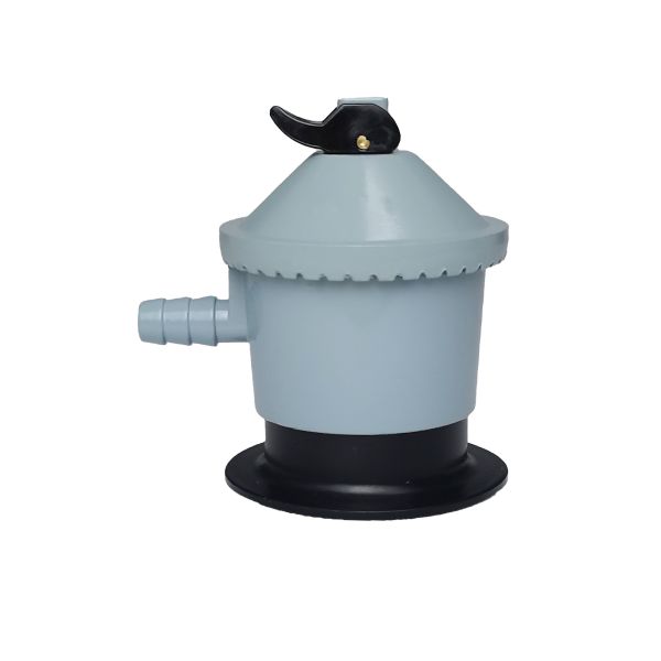Buy Grey Iraqi Model LPG Valve with Adjustable Regulator and H.51-11mm Outlet Connection at wholesale prices