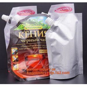 reusable kids liquid snack packaging biodegradable drink detergent Juice stand