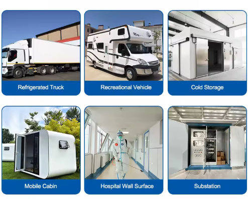 Heat Insulation FRP Gelcoat Board Optional Light Transmission Good Flame