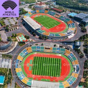 IAAF Approved Athletic Running Track Prefabricated Running Track with Automatic