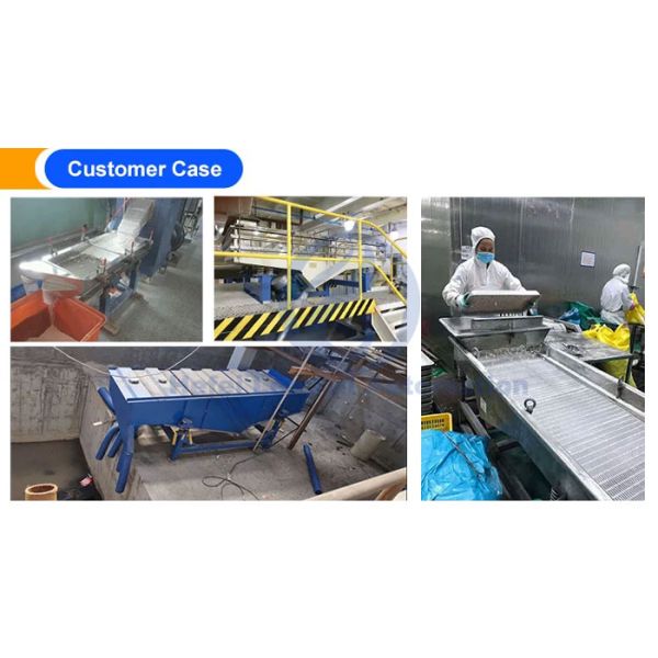 960RPM Auxiliary Equipment , Industrial Sieve Machine With Vibrating Motors