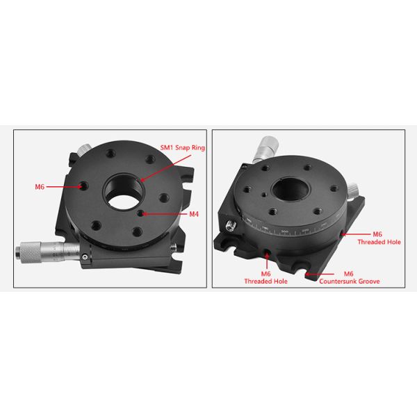 360 Degree Fine Adjustment Manual Rotation Stage For Optical Experiment
