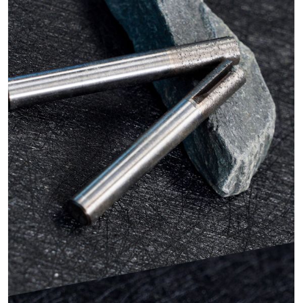 Sintered Beads Engraving Bit for CNC Stone Milling Bottom Slotted in Technical Design