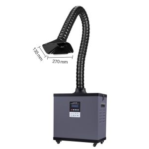Quality Black Laser Smoke Purifier 210W Welding Smoke Absorber FES200 for sale