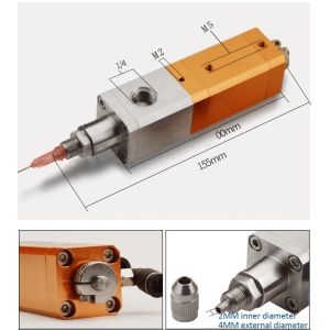 Manual Glue Dispenser Valve For Electronic Components Long Work Life