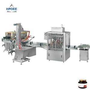 sauce bowl automatic filling capping labeling machine for tomato chilli paste