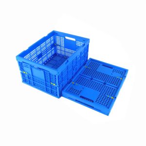 Collapsible plastic crate for sale