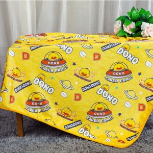 Quality Small Soft Feel Baby Custom Blanket Printing Fleece Material Polyester for sale