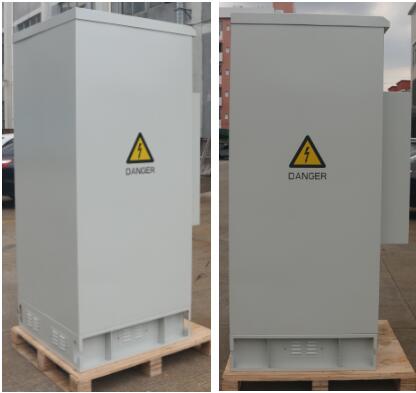32U Thermostatic Outdoor Telecom Cabinet IP55 Galvanized Steel