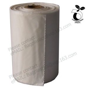 compostable garbage bag, compostable biodegradable HDPE vest carrier plastic T