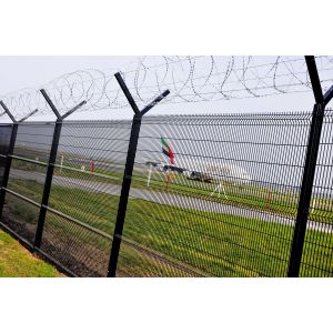 Quality 2430MM height air port fence with Y arm for sale