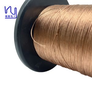 China 6n 99.99998% 38 Awg Occ Wire High Purity Enameled Copper Litz Wire For High End Audio on sale
