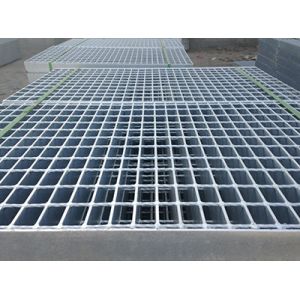 Metal Building Materials 32 X 5mm Hot Dipped Galvanized Steel Grating