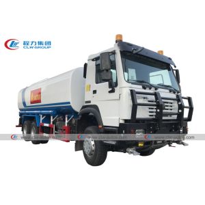 China Sinotruk Howo 6x6 Off Road 20000L Water Sprinkler Truck on sale