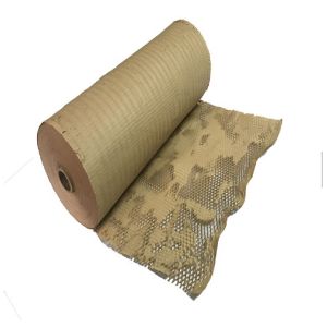 China 50cm*120m Brown Honeycomb Packing Paper Recyclable on sale