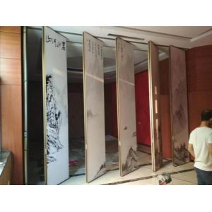 Soundproof Indian Restaurant Movable Wall Partition for India Restaurant