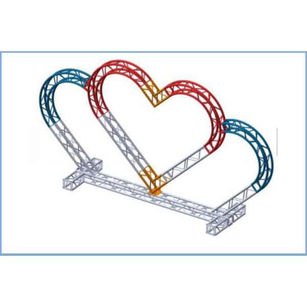 Theater Choir Concert Custom Irregular Round Aluminum Smart Portable Stage All Size Truss