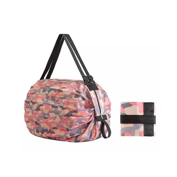 Buy Nylon Shoulder Foldable Travel Bags Reusable Waterproof Portable at wholesale prices