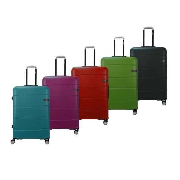 Buy Combination Lock Aluminium Trolley ABS Hardsiede Luggage Sets at wholesale prices