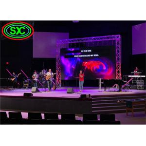 SMD2121 P3 Indoor 3mm Pixels Rental LED Display 5500cd/sqm