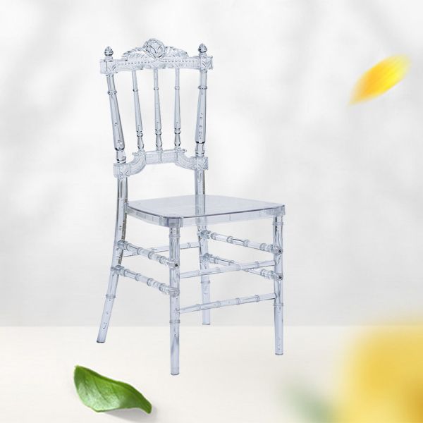 Buy Recyclable PC Resin Acrylic Outdoor Chiavari Chair Easy To Carry at wholesale prices